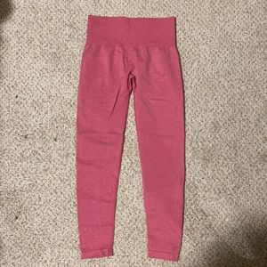 Crimson Curve Seamless Leggings